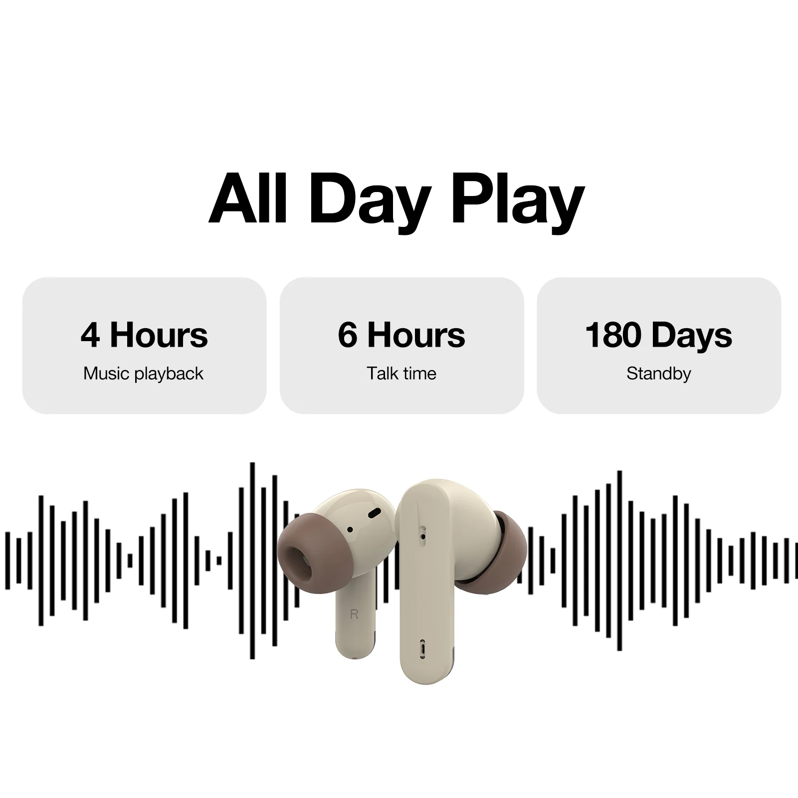 AGM BUDS 3 | ANC + ENC | Long lasting Battery | Light and Comfortable | Touch control - Image 9