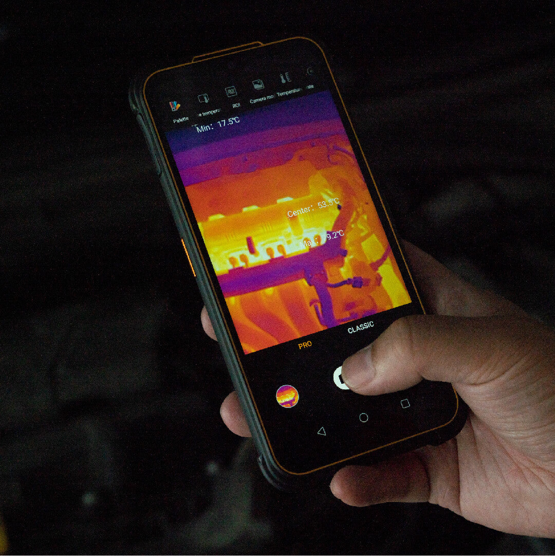 AGM Glory G1S | Top Thermal Camera Resolution: 256 x 192 Frame Rate: 25 FPS | 5G Qualcomm Rugged Smartphone - Image 3