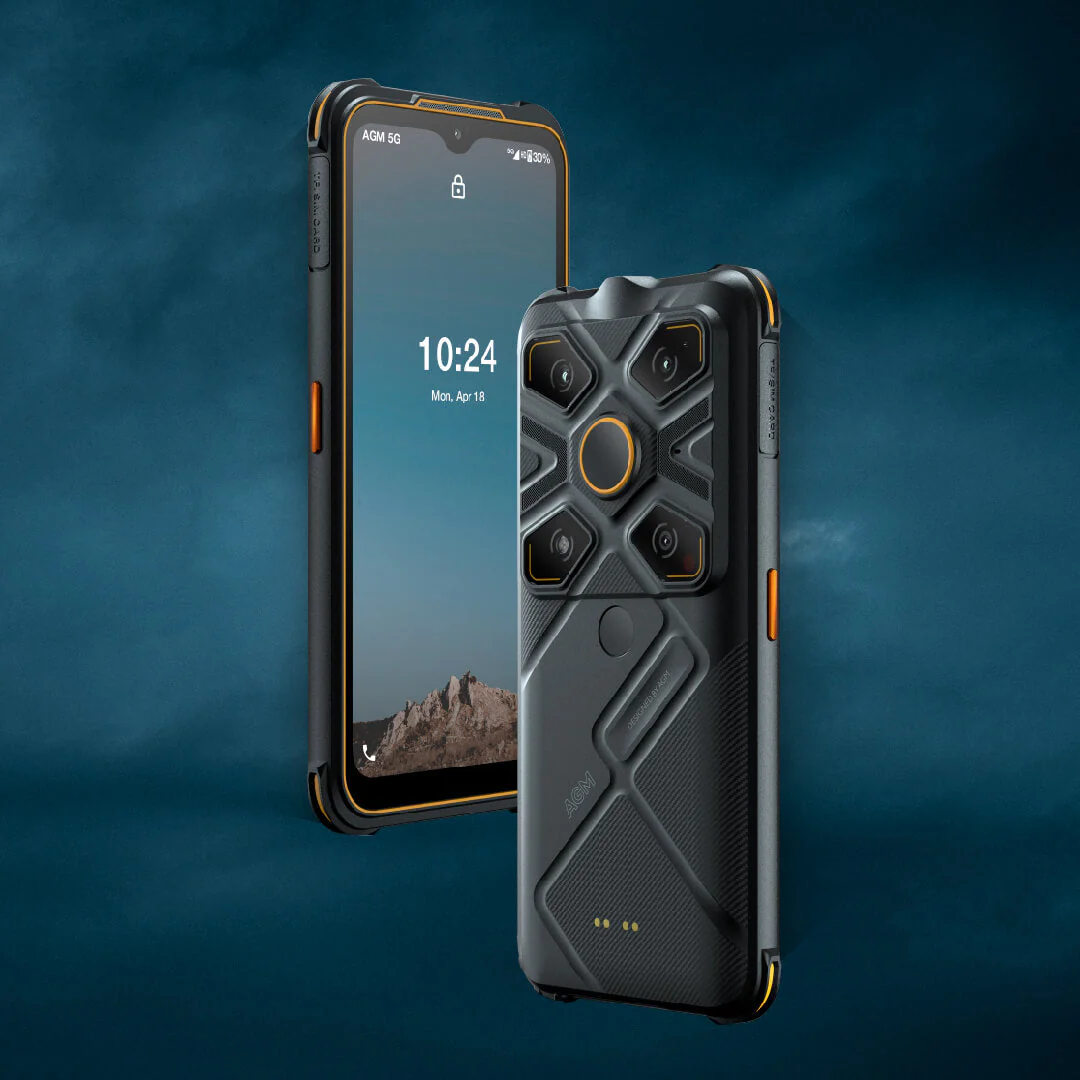 AGM Glory G1S | Top Thermal Camera Resolution: 256 x 192 Frame Rate: 25 FPS | 5G Qualcomm Rugged Smartphone - Image 9