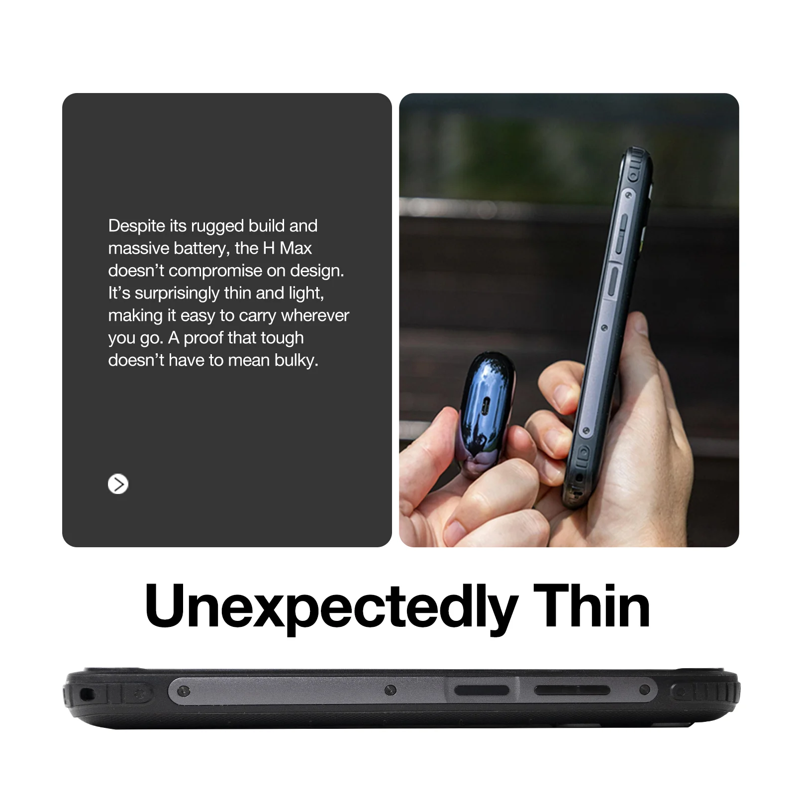 AGM H Max | Rugged | 10000 mAh Battery | 8GB+256GB | 90Hz Display | 4G Dual SIM | Android 14 - Image 6