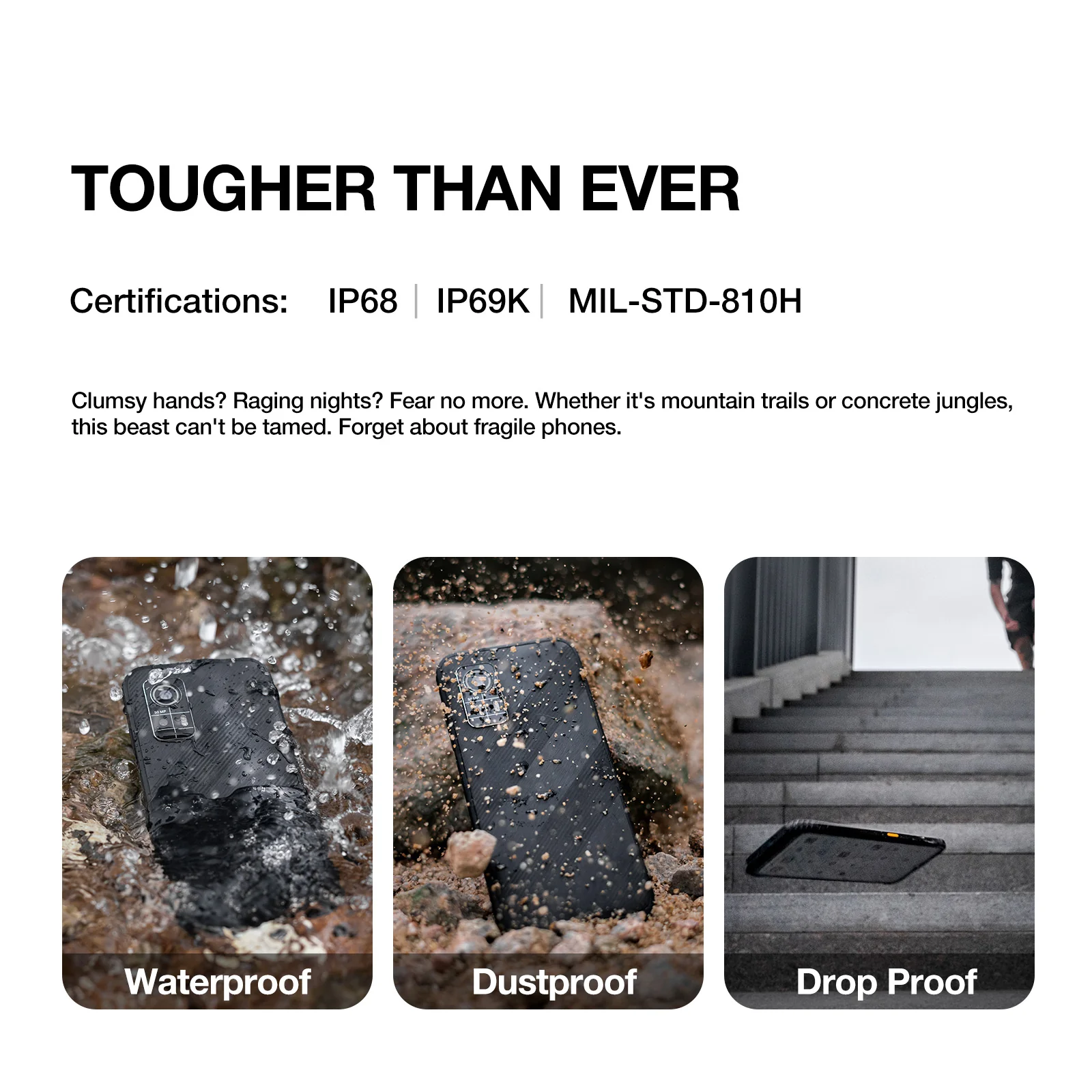 AGM H6 | Ultra-Thin | Rugged | 6.56-inch 90Hz Display | 8GB RAM + 8GB Virtual Expanded RAM + 256GB ROM | Android 13 - Image 8