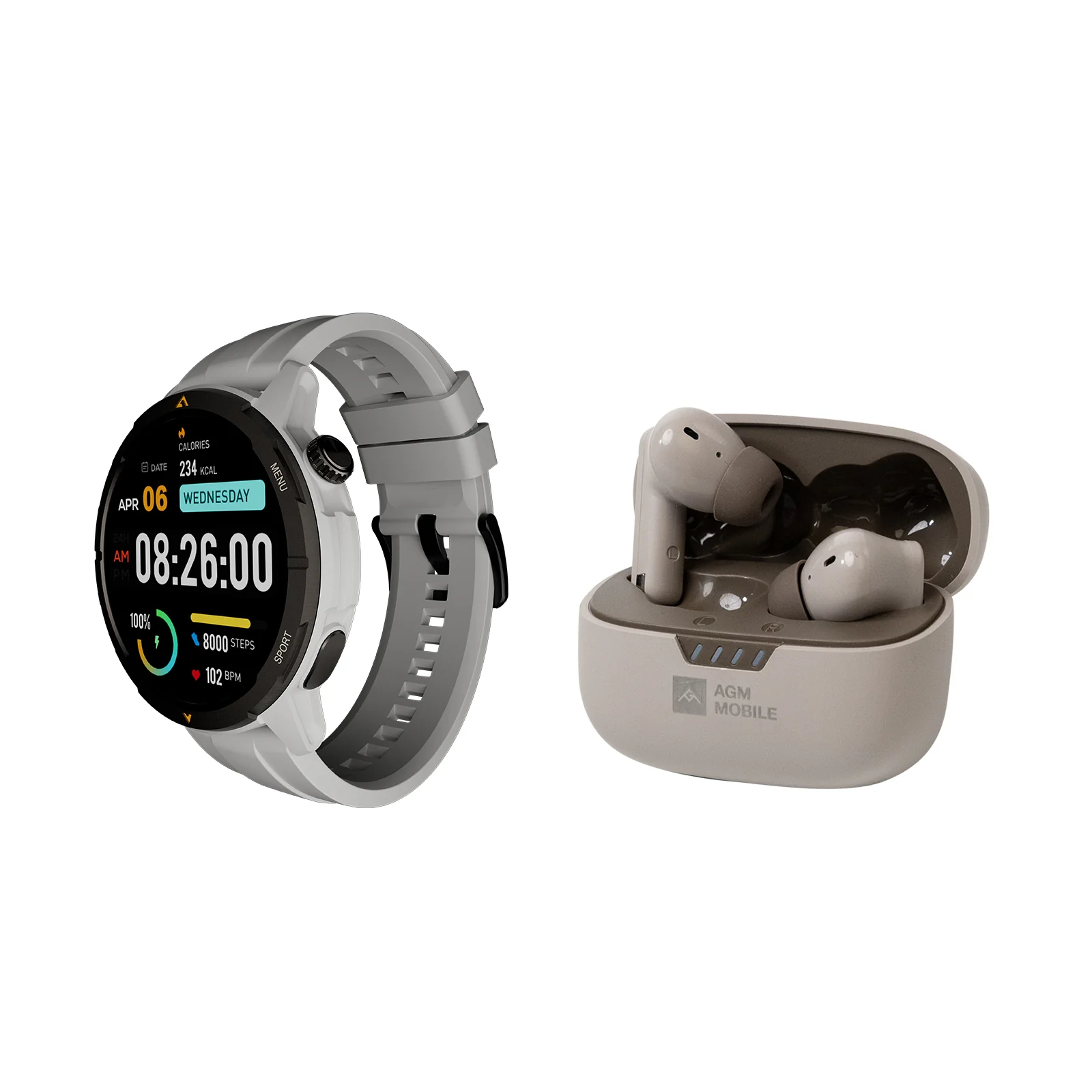 AGM Legion | Rugged | AMOLED | Health Monitoring | Multi-Sport | 5 ATM | Long Lasting Battery | GPS | Compass - Image 20