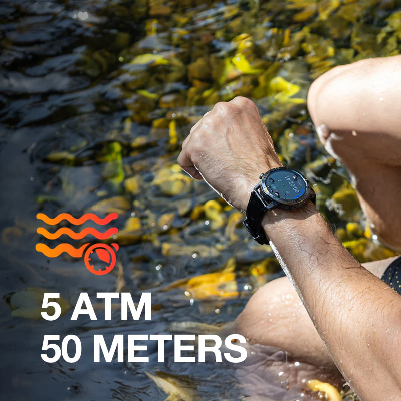 AGM Legion Pro | GPS | Offline Map | 5ATM | IP68 Waterproof | 100+ Sports Modes | Smart Watch - Image 12