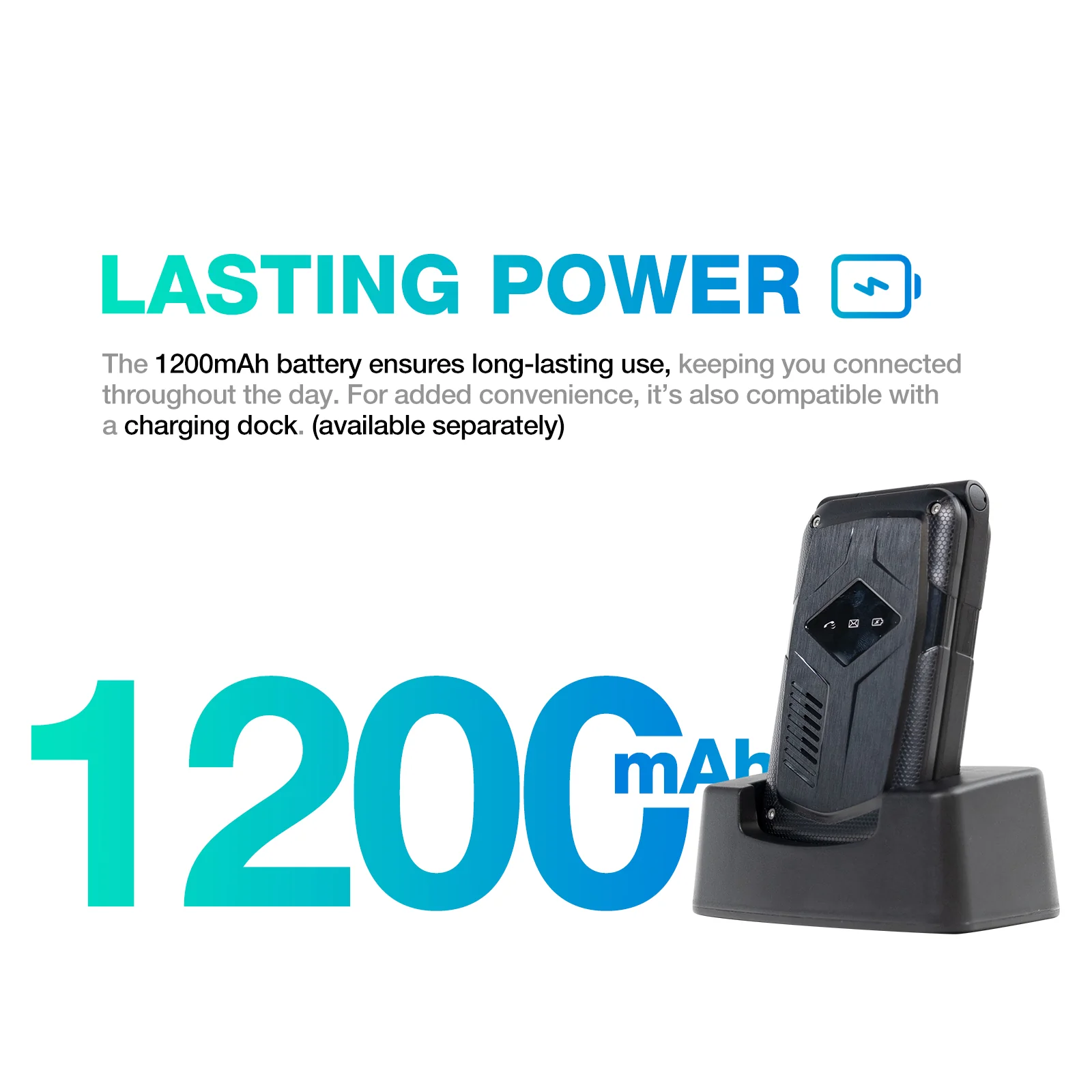 AGM M10｜Smart LED Alerts｜Dual SIM｜SOS Call  Key｜High-decibel Speaker - Image 6