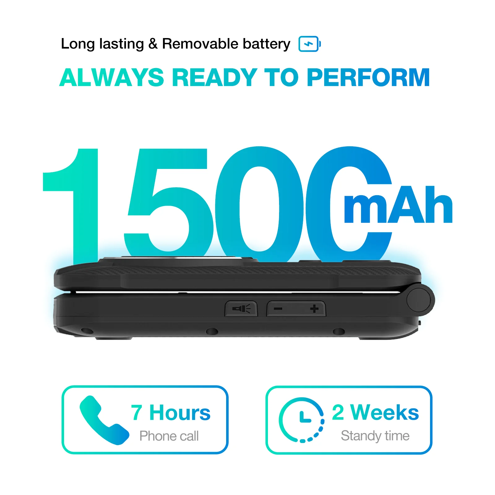 AGM M8 FLIP Security+ | Rugged Flip Phone | Secure Data | Reduced vulnerabilities | Zero tracking | US Warehouse - Image 4