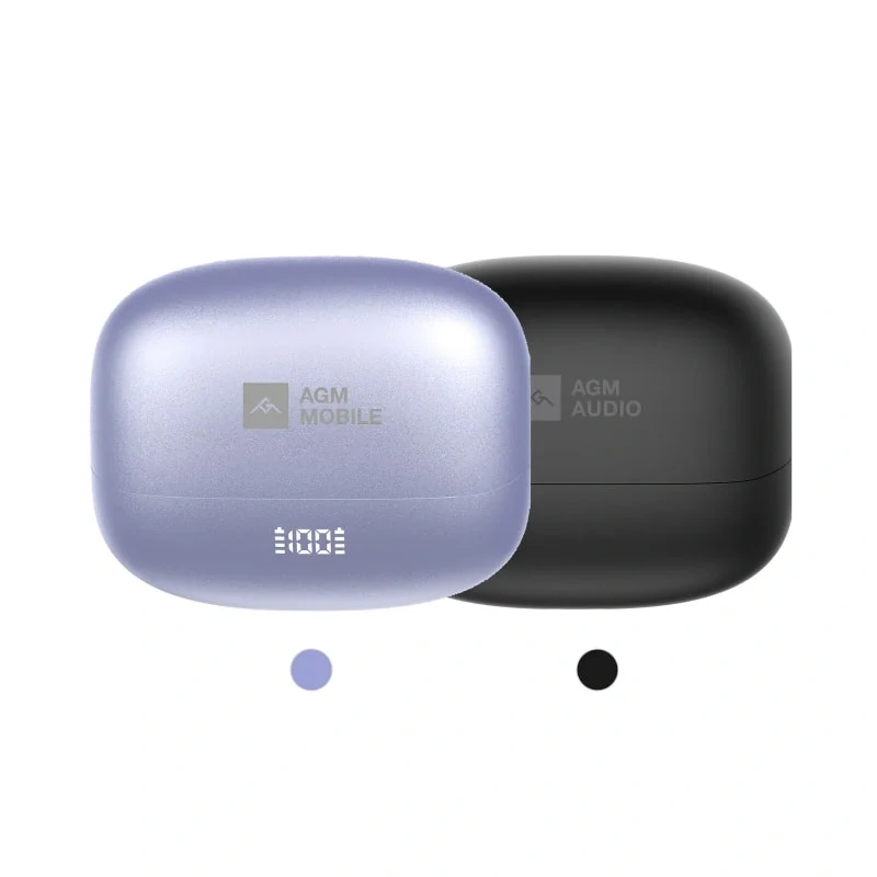 AGM Open Buds 1 | Open-Ear Design | 25+3dB ANC | 6H Playtime | IPX4 Water Resistance - Image 3